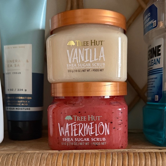 Tree Hut Vanilla & Watermelon Shea Sugar Scrub Duo - Picture 1 of 1